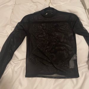 NWT Abercrombie Black turtleneck